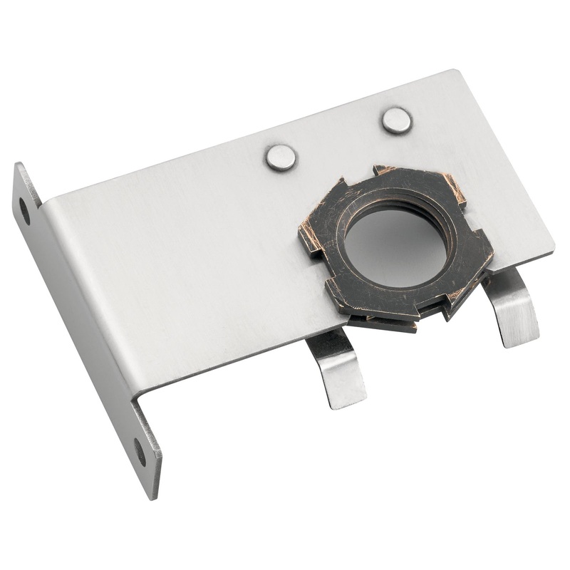 Kichler 15489CBR Gutter Mount, Centennial Brass
