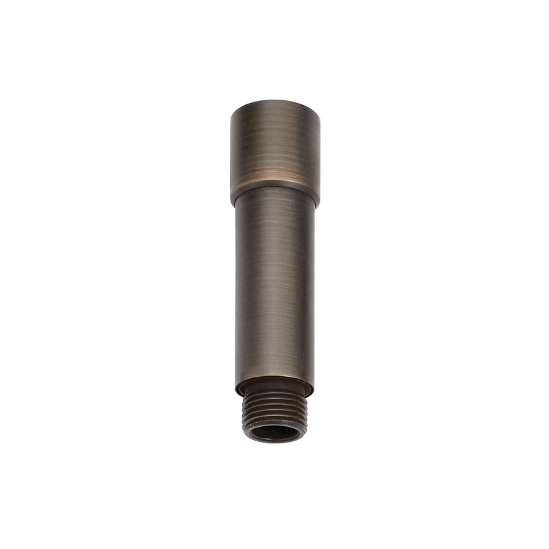 Kichler 15509CBR 3 inch Male Female Riser, Centennial Brass