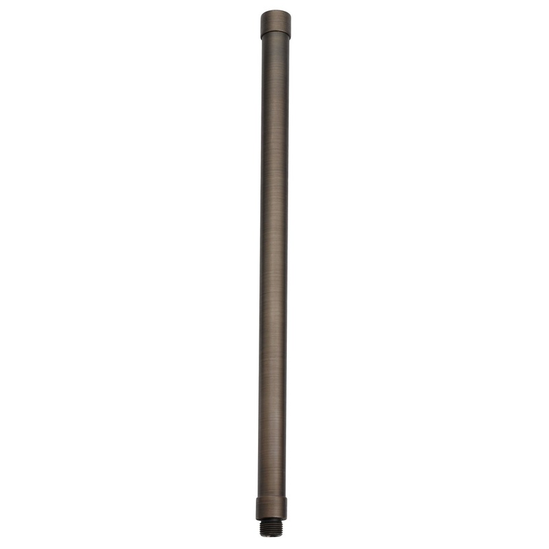 Kichler 15512CBR 18 inch Male Female Riser, Centennial Brass