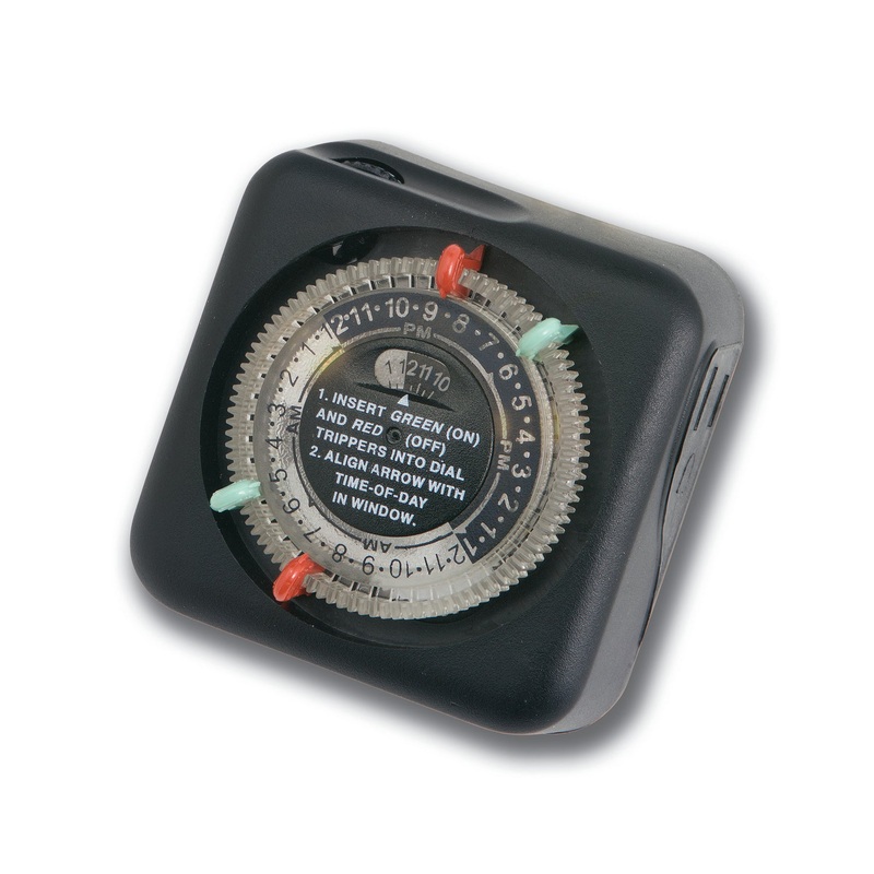 Kichler 15557BK Accessory Outdoor Enclosure Timer, Black Material (Not Painted)