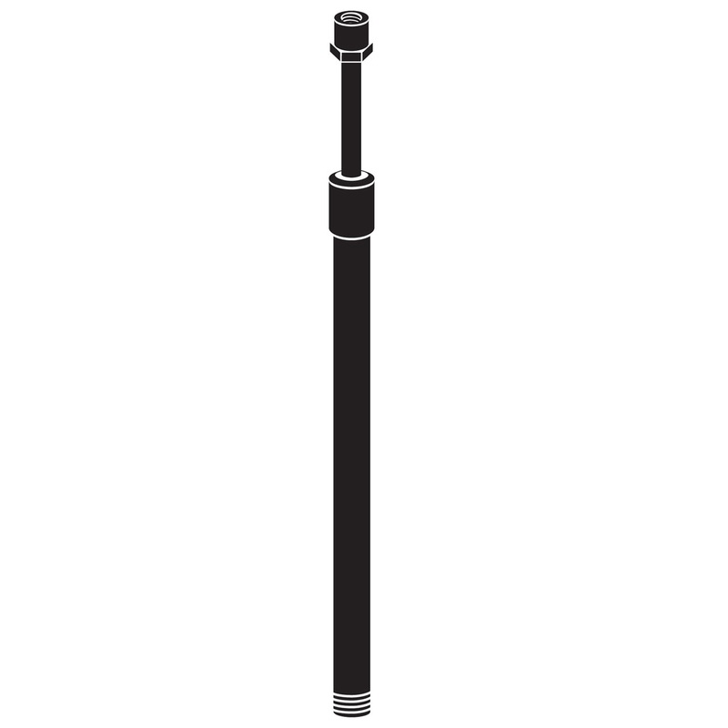 Kichler 15570BKT Accessory Stem, Textured Black