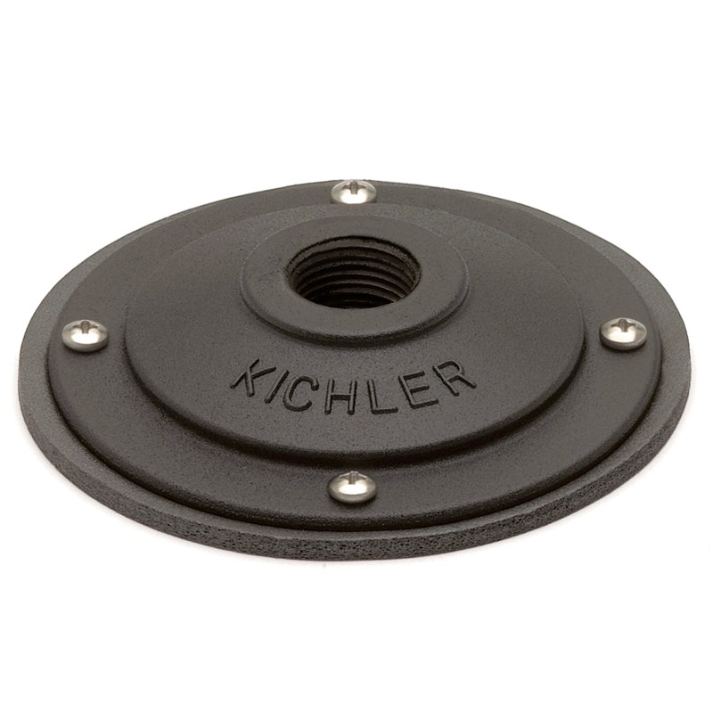 Kichler 15601BKT Accessory Mounting Flange, Textured Black