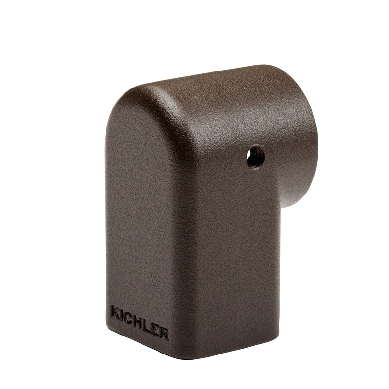 Kichler 15647AZT Accessory 90 Degree Elbow, Textured Architectural Bronze