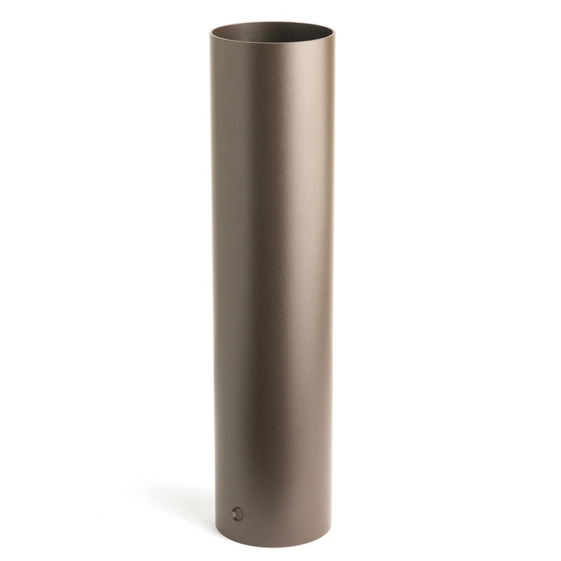 Kichler 15665AZT Accessory Bollard Kit 18 in, Textured Architectural Bronze (Discontinued)