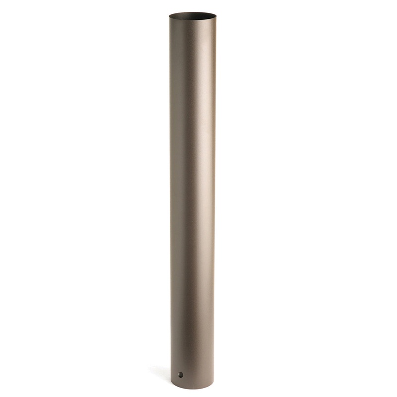Kichler 15667AZT Accessory Bollard Kit 36 in, Textured Architectural Bronze (Discontinued)