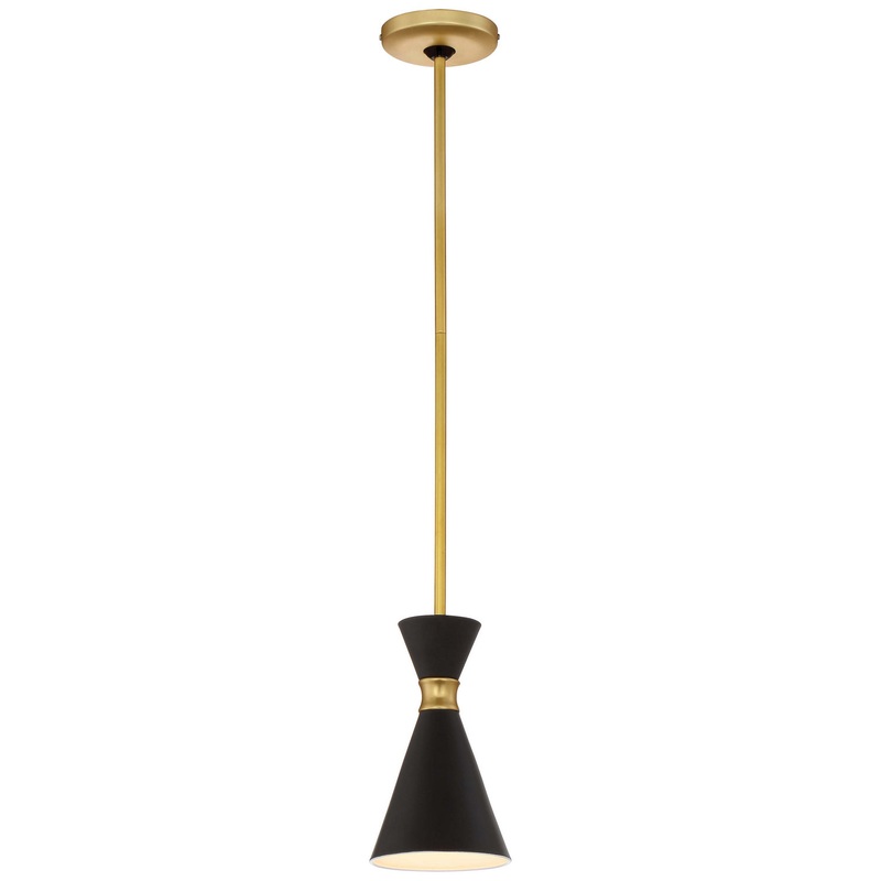 George Kovacs P1821-248 Conic One Light Mini Pendant, Honey Gold