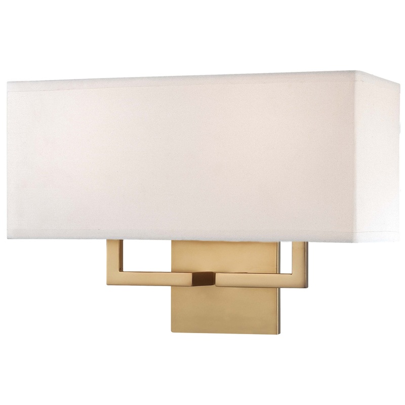 George Kovacs P472-248 George Kovacs Two Light Wall Sconce, Honey Gold