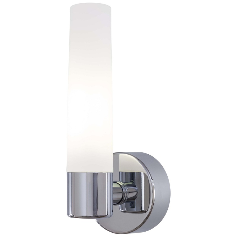 George Kovacs P5041-077-PL Saber One Light Wall Sconce, Chrome