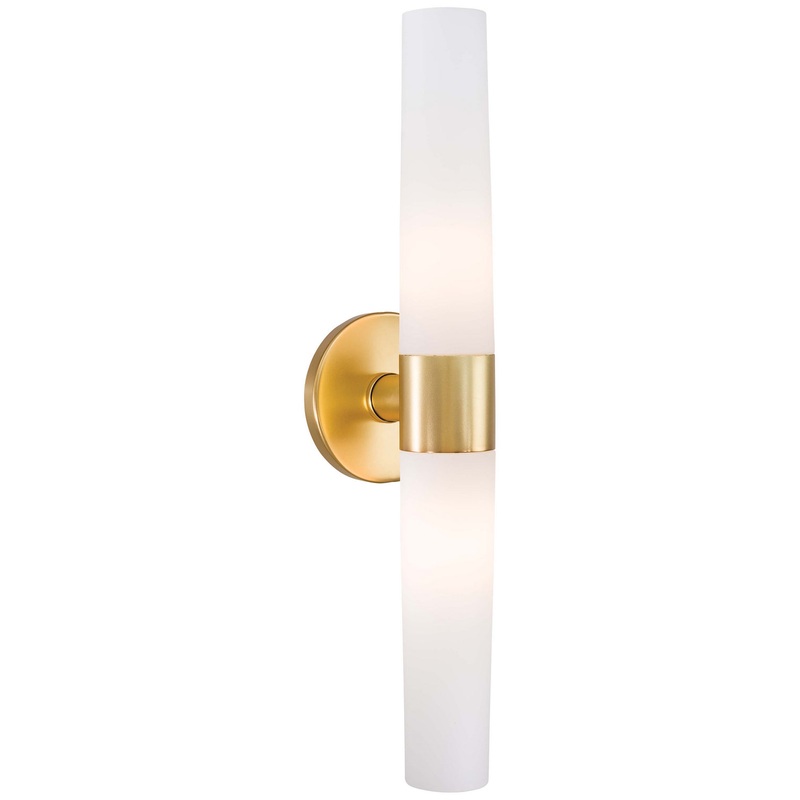 George Kovacs P5042-248 Saber Two Light Bath, Honey Gold