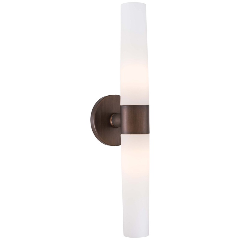 George Kovacs P5042-647B Saber Two Light Bath, Painted Copper Bronze Patina