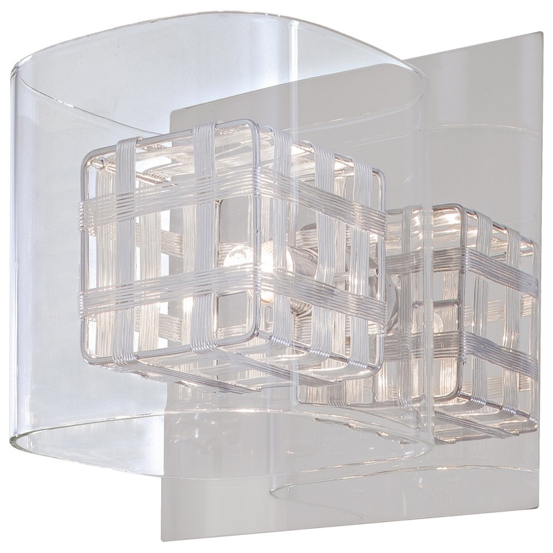George Kovacs P800-077 Jewel Box One Light Bath, Chrome