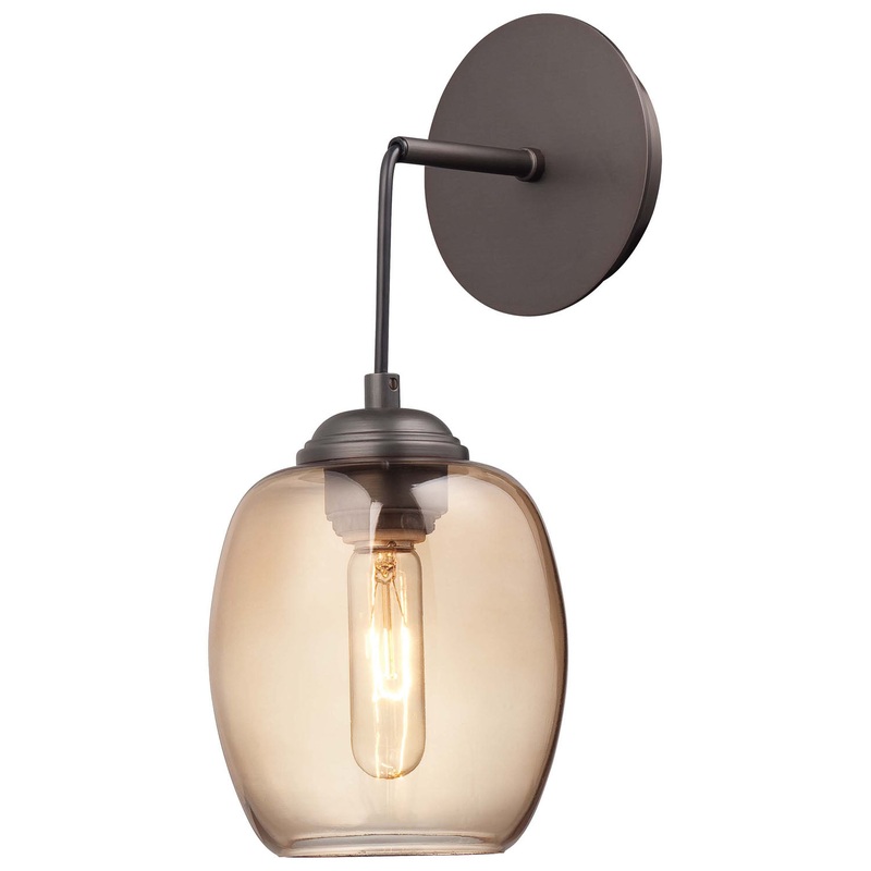George Kovacs P931-647 Bubble One Light Mini Pendant, Copper Bronze Patina