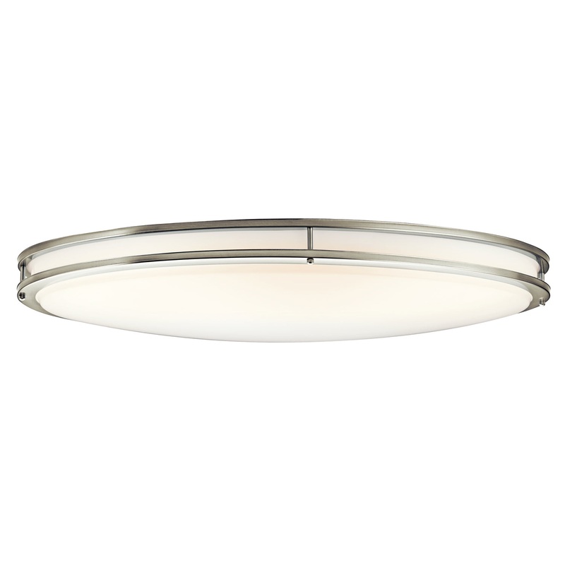Kichler 10789NILED Avon LED Flush Mount, Brushed Nickel
