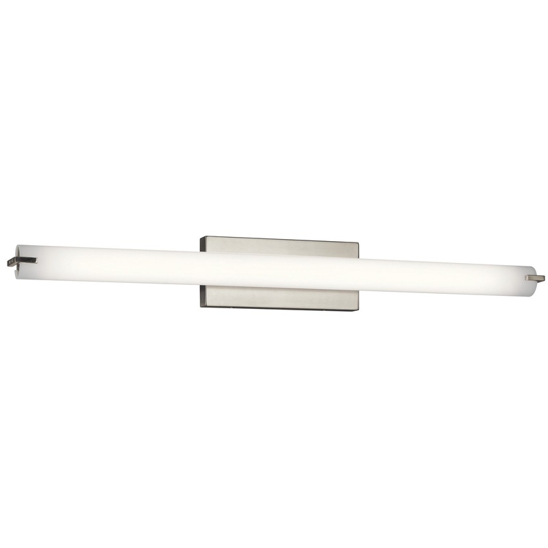 Kichler 11150NILED LED Linear Bath, Brushed Nickel