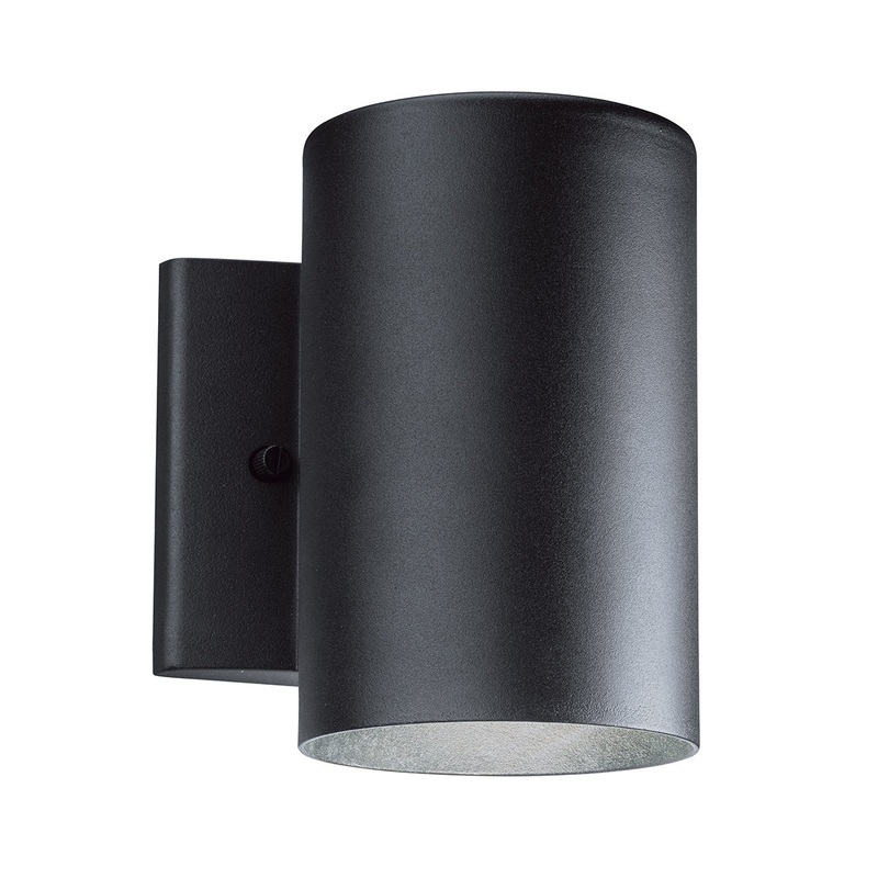 Kichler 11250BKT30 LED Outdoor Wall Mount, Textured Black