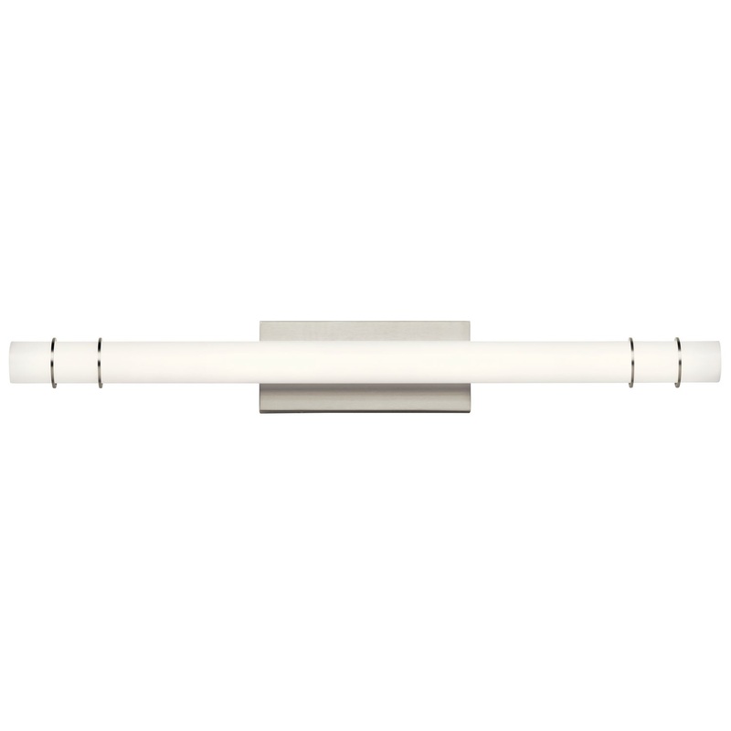 Kichler 11254NILED Korona LED Linear Bath, Brushed Nickel