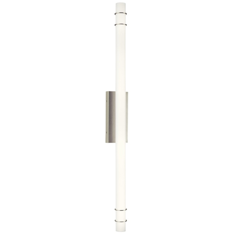 Kichler 11255NILED Korona LED Linear Bath, Brushed Nickel