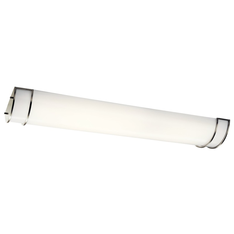 Kichler 11304NILED LED Linear Wall/Ceiling Mount, Brushed Nickel