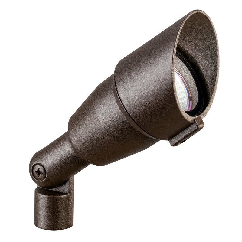 Kichler 15374AZT20L One Light Landscape Accent, Textured Architectural Bronze (Discontinued)