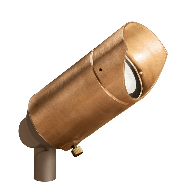 Kichler 15384CO Copper One Light Landscape Accent, Copper (Discontinued)