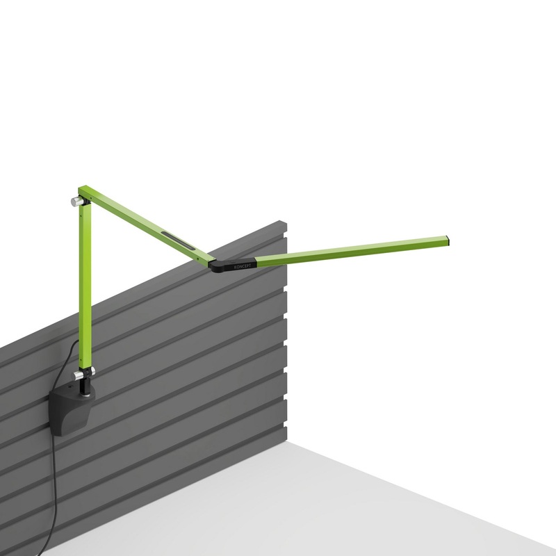Koncept AR3100-WD-GRN-SLT Z-Bar LED Desk Lamp, Green