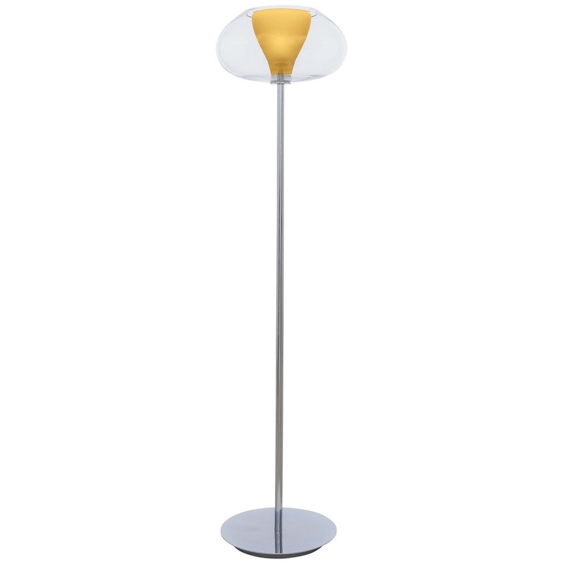George Kovacs P3803-077 Soft One Light Torchiere, Chrome