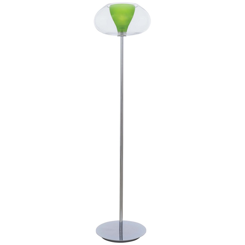 George Kovacs P3806-077 Soft One Light Torchiere, Chrome