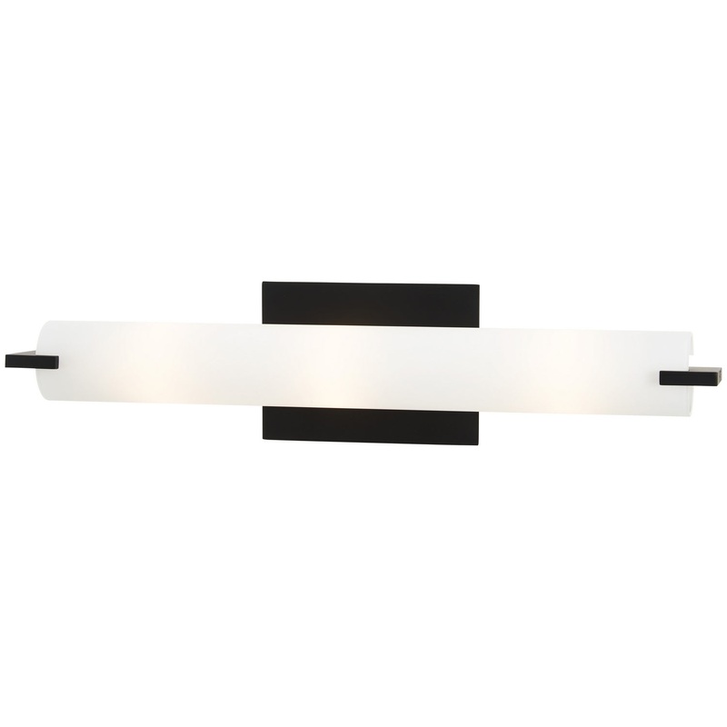 George Kovacs P5044-66A Wall Sconces Three Light Wall Sconce, Coal