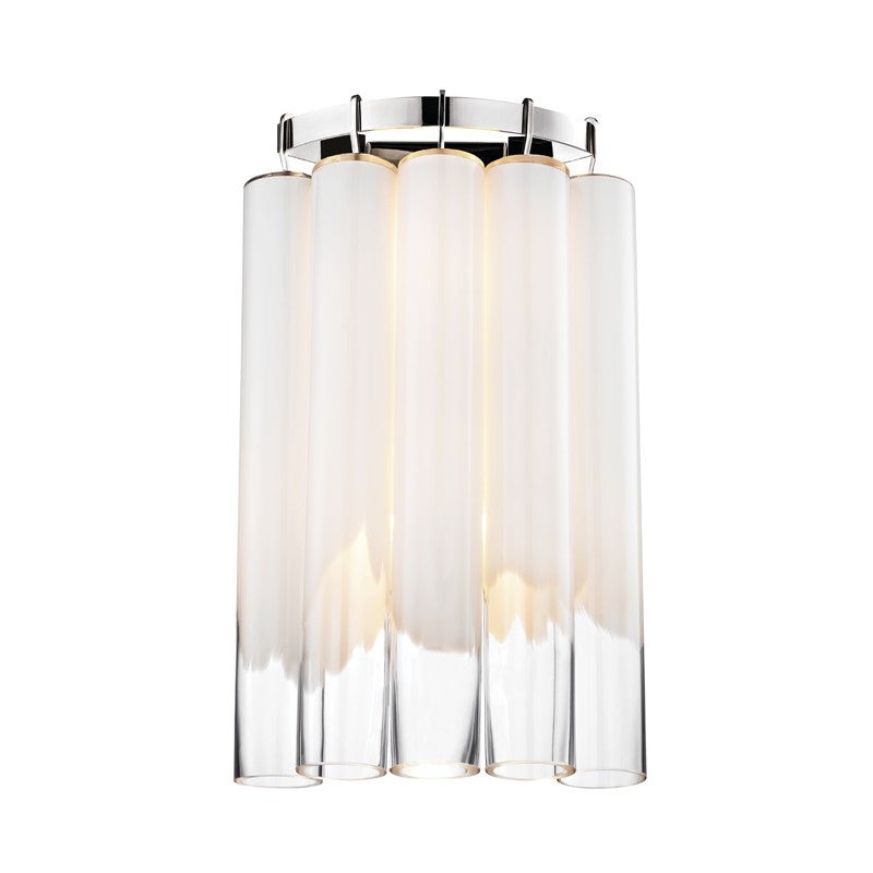 Hudson Valley 8900-PN Tyrell Two Light Wall Sconce, Polished Nickel (Discontinued)