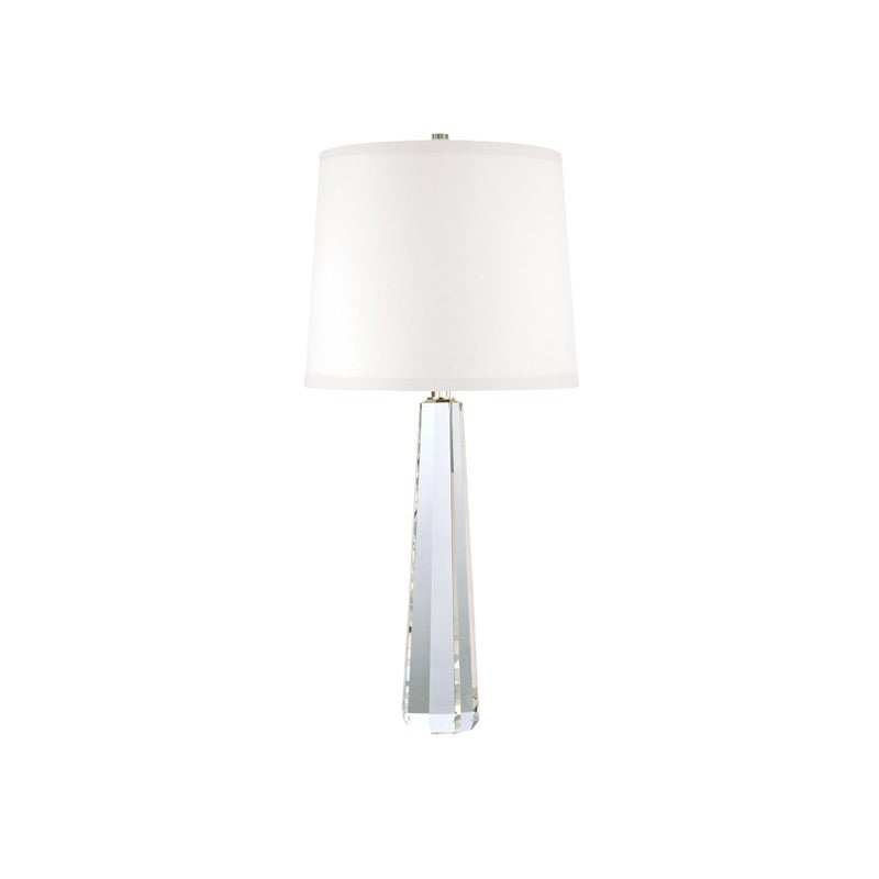 Hudson Valley L885-PN-WS Taylor One Light Table Lamp, Polished Nickel