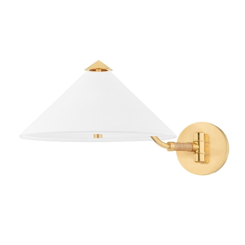 Hudson Valley 1002-AGB Williamsburg Two Light Wall Sconce, Aged Brass