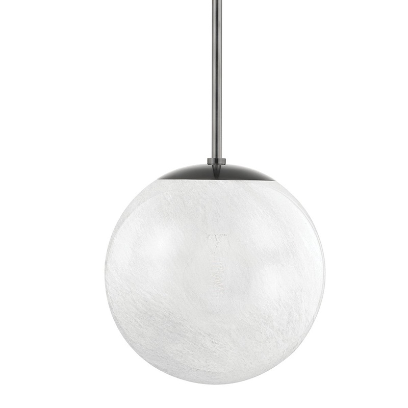 Hudson Valley 1316-BLNK Burlington One Light Pendant, Black Nickel