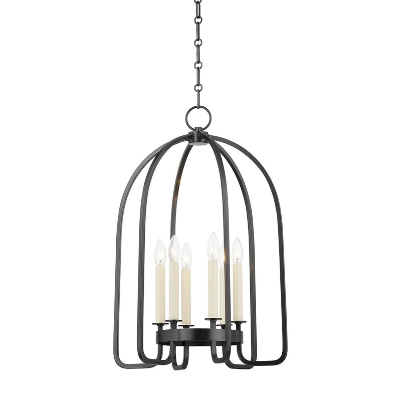 Hudson Valley 6318-OB Oakville Six Light Lantern, Old Bronze
