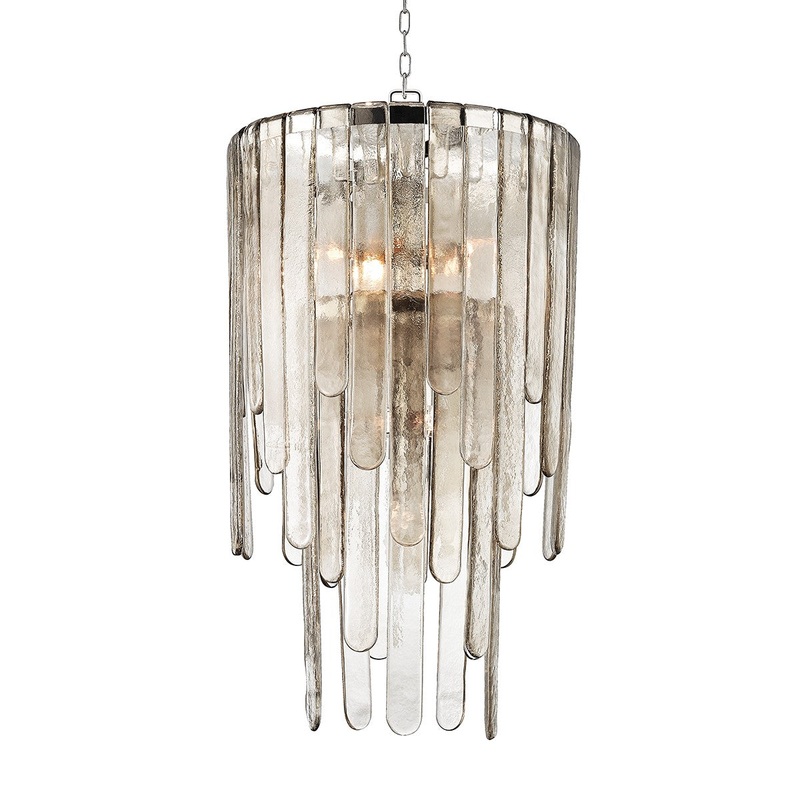 Hudson Valley 9418-PN Fenwater Nine Light Pendant, Polished Nickel