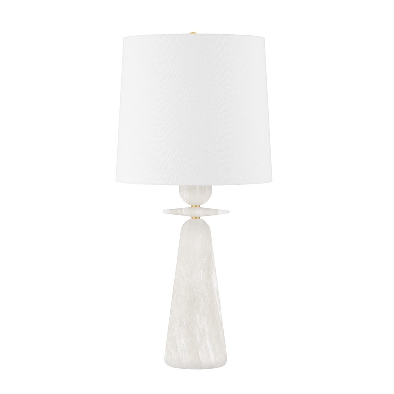 Hudson Valley L1595-AGB Montgomery One Light Table Lamp, Aged Brass