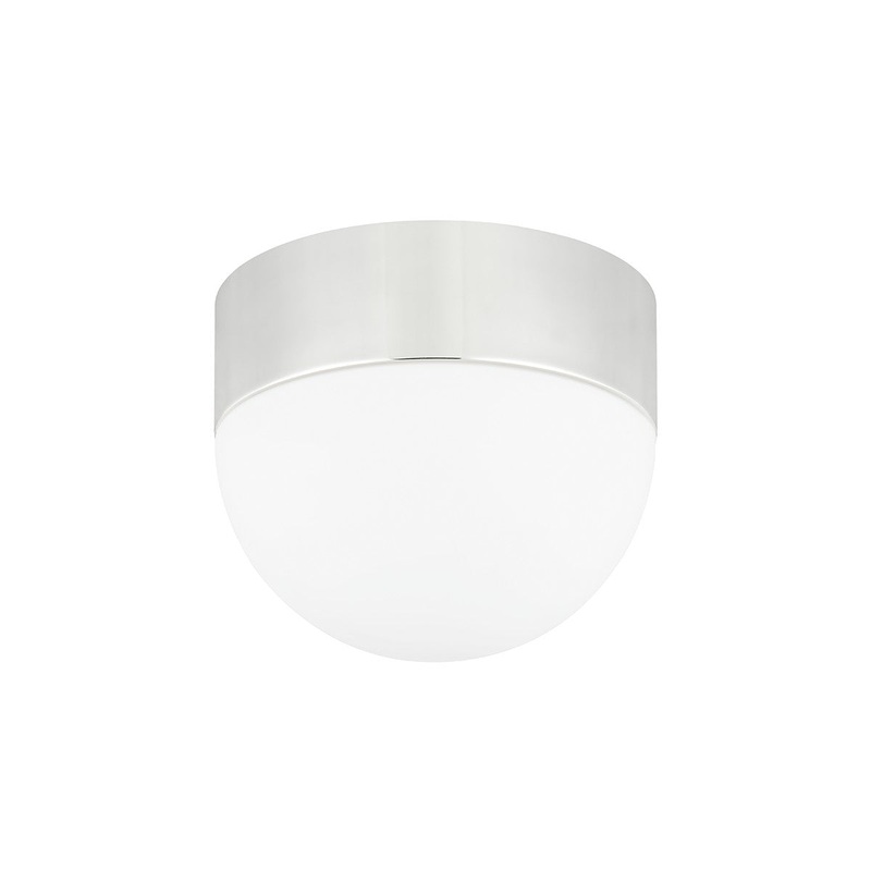 Hudson Valley 2110-PN Adams Two Light Flush Mount, Polished Nickel (Discontinued)