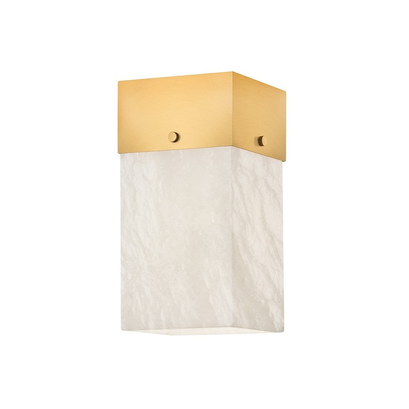 Hudson Valley 3800-AGB Times Square One Light Wall Sconce, Aged Brass (Discontinued)