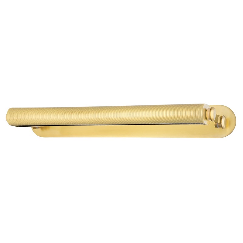 Hudson Valley 6124-AGB Stockport Three Light Picture Light, Aged Brass