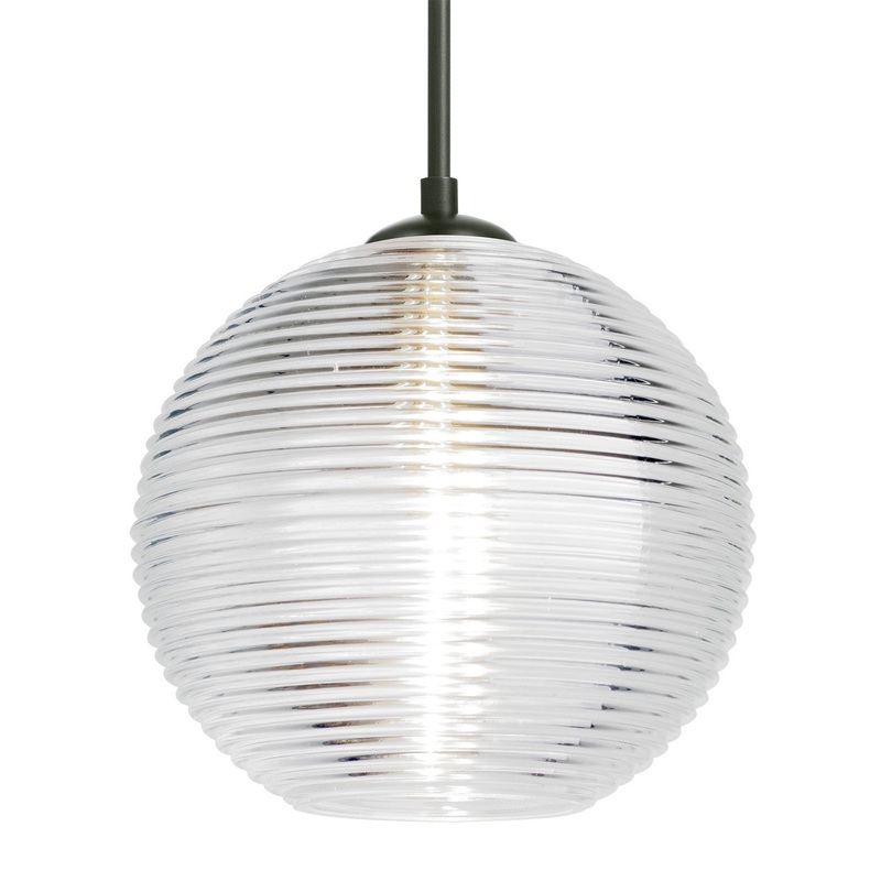 Besa 1JT-461600-LED-BK Besa Kristall 8 Pendant LED Pendant Black