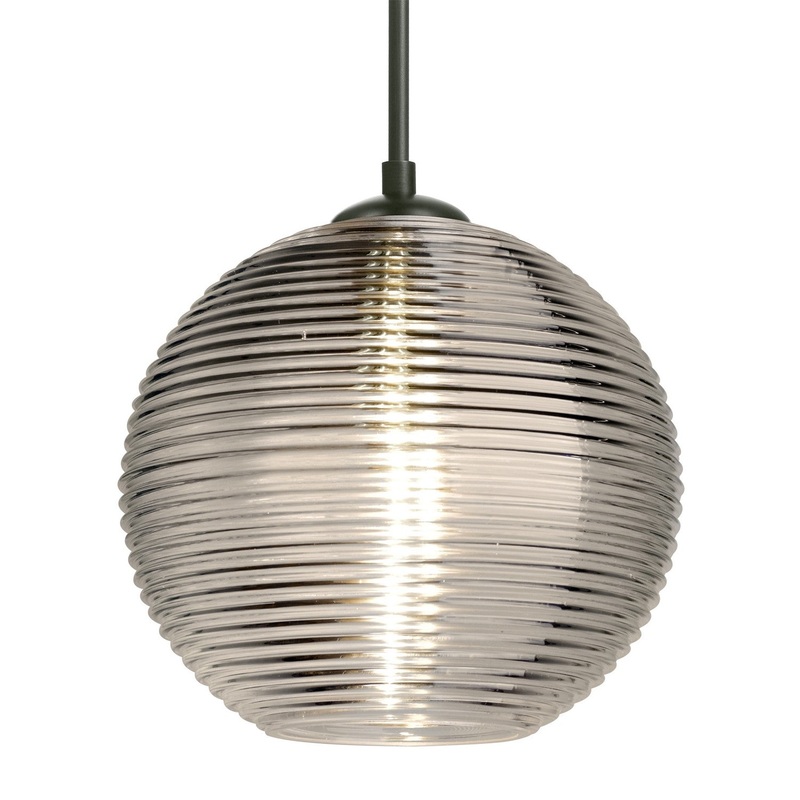 Besa 1JT-461602-LED-BK Besa Kristall 8 Pendant LED Pendant Black