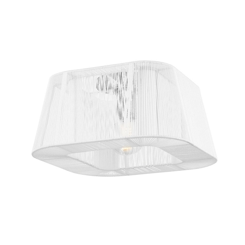 Hudson Valley 7610-OB Verona Beach One Light Flush Mount, Old Bronze