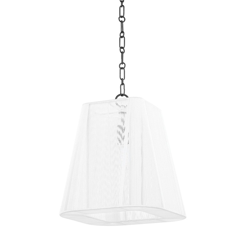 Hudson Valley 7614-OB Verona Beach One Light Small Pendant, Old Bronze