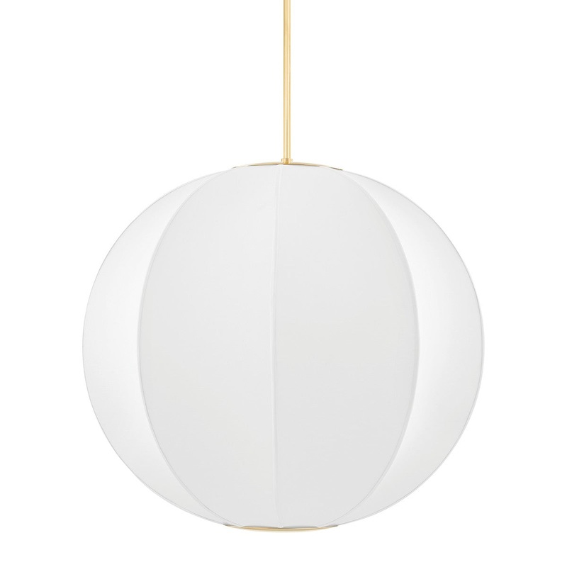 Hudson Valley KBS1744701L-AGB Jupiter Two Light Pendant, Aged Brass