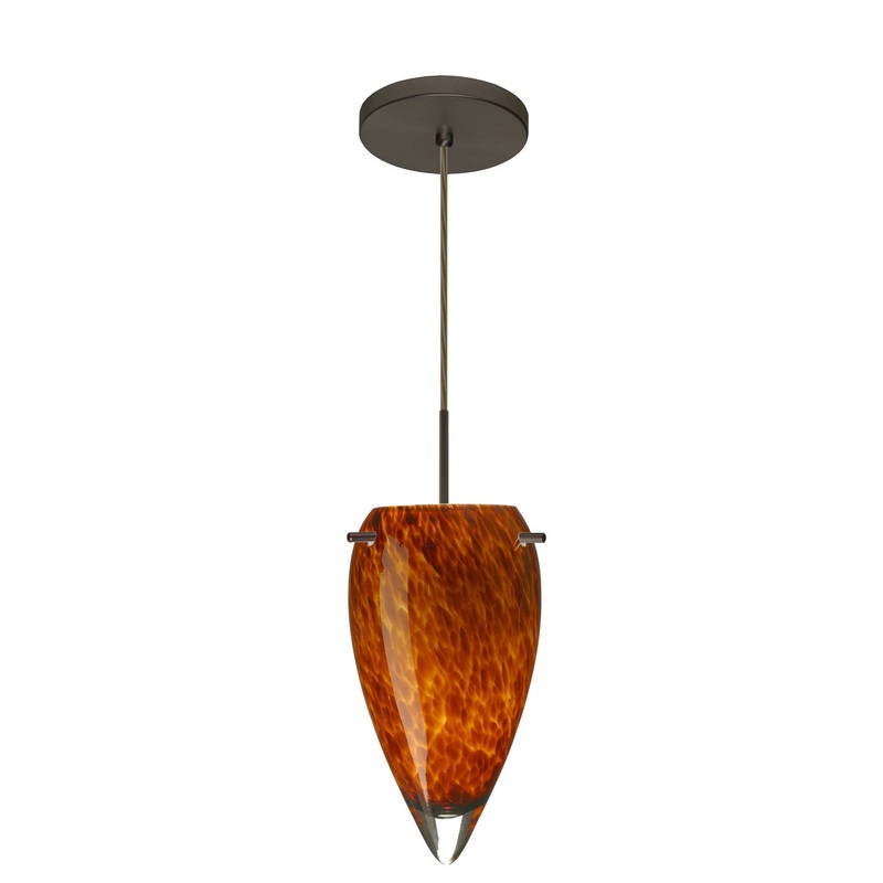 Besa 1JT-412518-BR Juli One Light Pendant Bronze (Discontinued)