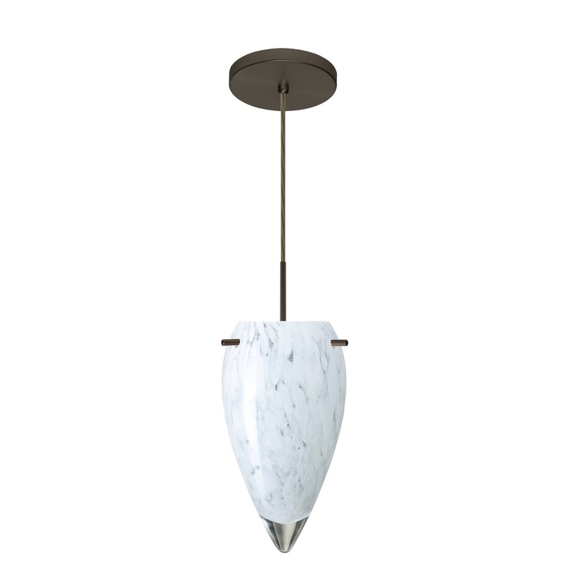 Besa 1JT-412519-LED-BR Juli One Light Pendant Bronze (Discontinued)