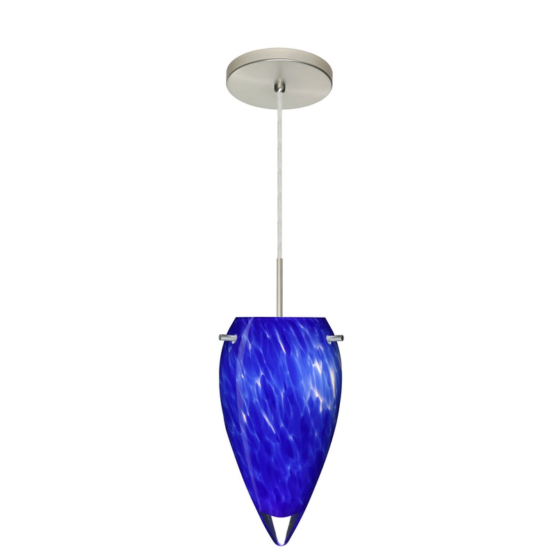Besa 1JT-412586-LED-SN Juli One Light Pendant Nickel (Discontinued)