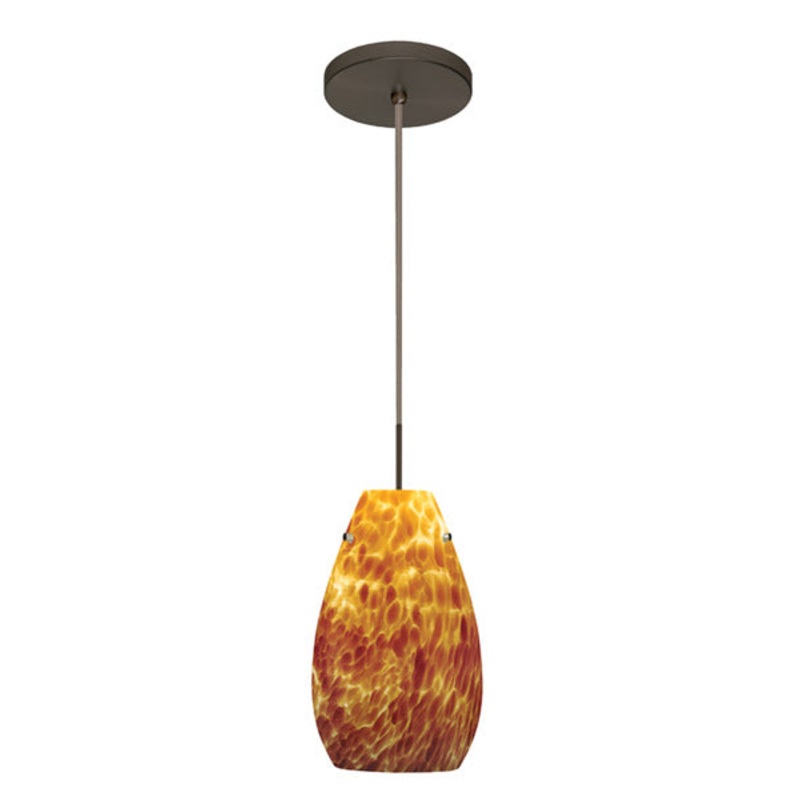 Besa 1JT-412618-BR Pera One Light Pendant Bronze