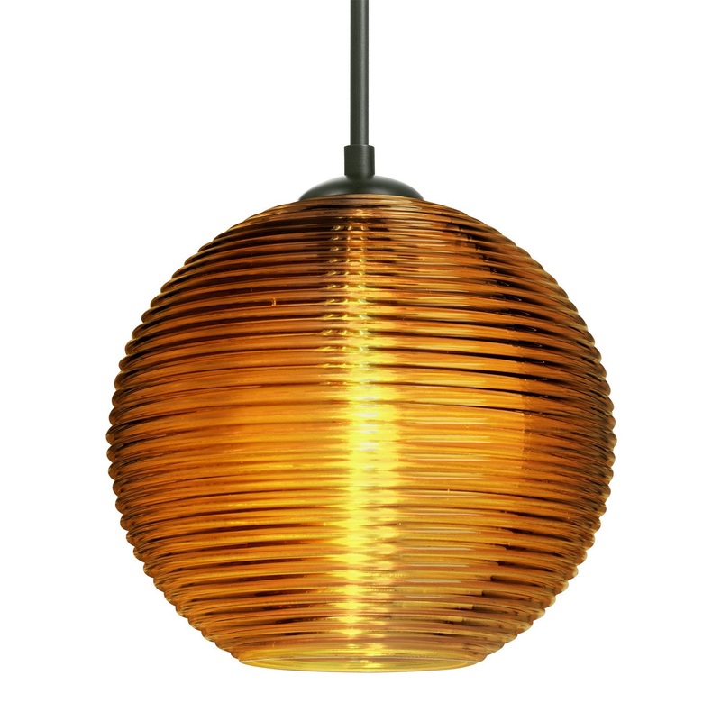 Besa 1JT-461682-LED-BK Besa Kristall 8 Pendant LED Pendant Black