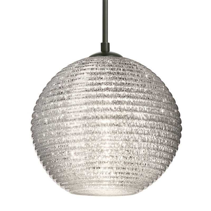 Besa 1JT-4616GL-LED-BK Besa Kristall 8 Pendant LED Pendant Black