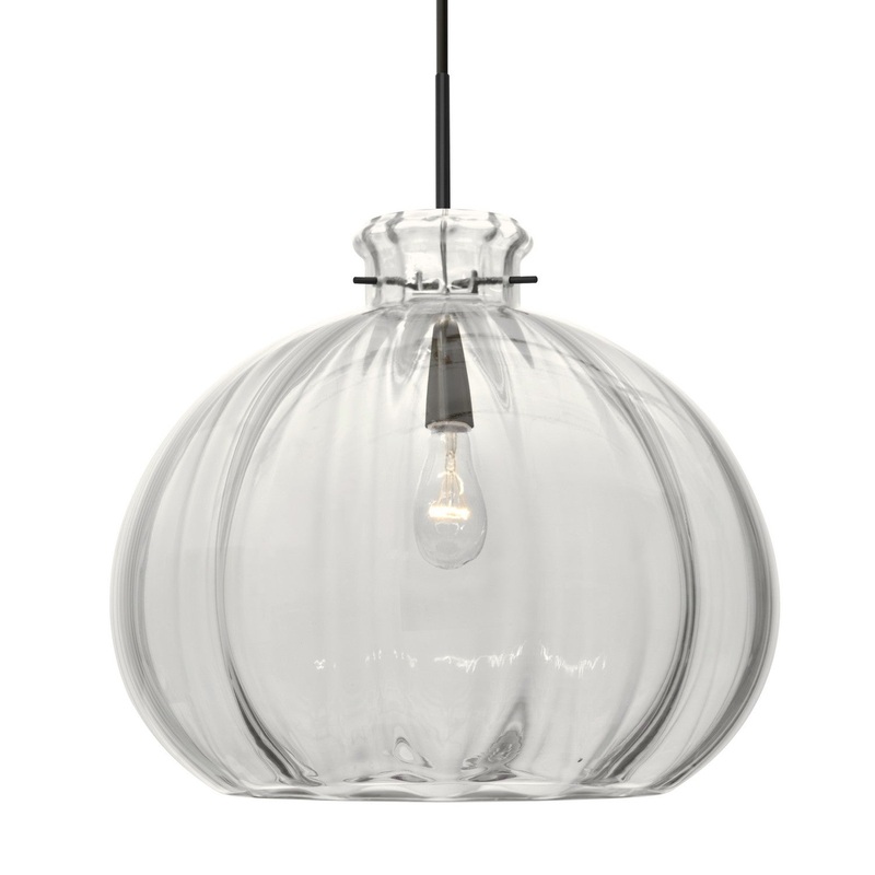 Besa 1JT-464588-BK Besa Pinta 12 Pendant One Light Pendant Black